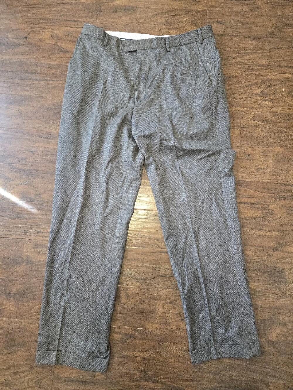 Brooks Brothers Trousers Pants Mens 38x30 Wool Italy Vitale Barberis Canonico